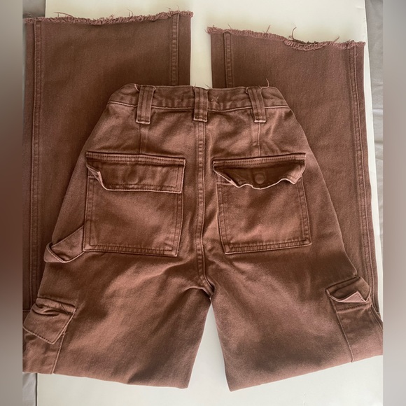 Pacsun Brown Cargo Jeans - Picture 2 of 2